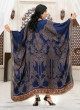 iShopping - Ahlam Sapphire Night Charm Printed Silk Suit 2-Piece