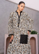 iShopping - Ahlam Savannah Printed Linen kurta Set 2-piece