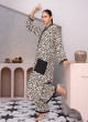 iShopping - Ahlam Savannah Printed Linen kurta Set 2-piece