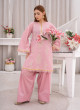 iShopping - Ahlam Seraphic Blush Embroidered Lawn Suit 2-piece