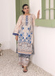 iShopping - Ahlam Sky Whisper Printed Lawn Kurta 1-piece