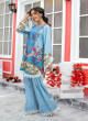 iShopping - Ahlam Skyline Blossom Printed Lawn Kurta Set 2-Piece