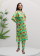 iShopping - Ahlam Soft Cambric Stitched Seafoam CO-ORD Set