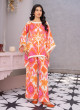 iShopping - Ahlam Sunset Tapestry Printed Linen kurta Set 2-piece