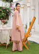 iShopping - Ahlam Taupe Blushy Cotton CO-ORD Set