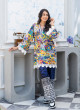 iShopping - Ahlam Urban Mosaic Printed Lawn Kurta 1-piece