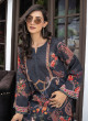 iShopping - Ahlam Velvet Poppy Printed Lawn Kurta 1-piece