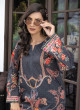 iShopping - Ahlam Velvet Poppy Printed Lawn Kurta 1-piece