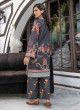 iShopping - Ahlam Velvet Poppy Printed Lawn Kurta 1-piece