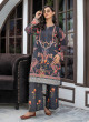 iShopping - Ahlam Velvet Poppy Printed Lawn Kurta 1-piece