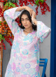 iShopping - Ahlam Whimsical Bliss Printed Lawn Kurta 1-piece