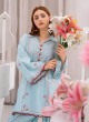 iShopping - Ahlam Zephyr Embroidered lawn Suit 2-piece