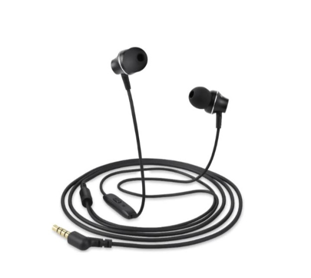 iShopping - Wire Earphone With Sound Bass Black