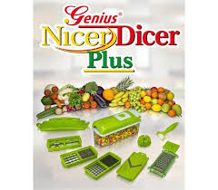 iShopping - Muzamil Store Nicer Dicer Plus Vegetable Salad Fruit Cutter - Green