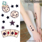 iShopping - M-Mart Classical Pattern Temporary Tattoo Sticker