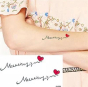 iShopping - M-Mart Red Heart Blossom Flower Temporary Tattoo Sticker