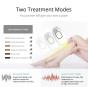 iShopping - 990000 Flash Professional Permanent IPL epilator Laser Hair Removal Electric Women Painless Threading Hair Remover Machine with Sunglasses and Razor - White