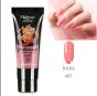iShopping - 5pcs/Set Poly Gel Nail Polish Kit For Nail Extensions  - Rose Pink