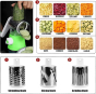 iShopping - Ctiy Mart Grater with 3 Interchangeable Blades