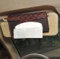 iShopping - Muzamil Store Sun Visor Car Tissue Box Red