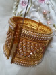 iShopping - Jewel Art Indian Kara Cuff Style With Lock