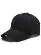 iShopping - Plain Design Black Cap For Men