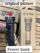 iShopping - Multifunction Portable Flashlight Rechargeable LED Torch