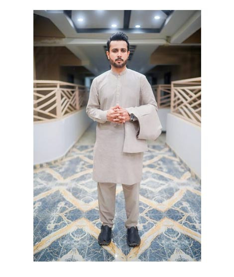 iShopping - Elegance Republic Kurta Trouser Mercury Brown (1027)