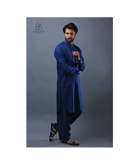 iShopping - Elegance Republic Kameez Shalwar Lapis Blue (1030)