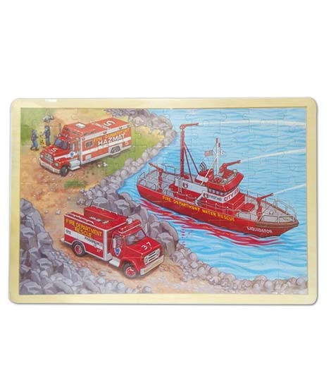 iShopping - Planet X Big Fire Rescue Puzzle (PX-10583)