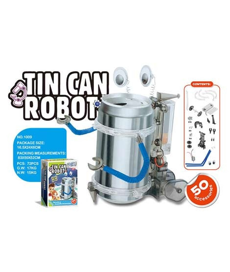 iShopping - Planet X Stem Toys Tin Can Robot Science Experiment Kit (PX-10732)