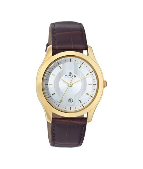 iShopping - Titan Tycoon Analog Men's Watch - Brown (1559YL01)