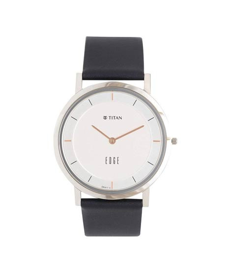 iShopping - Titan Edge Analog Men's Watch - Black (1595SL06)