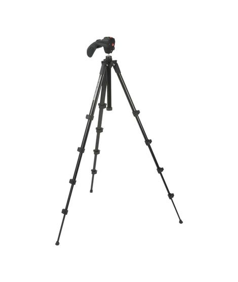 iShopping - Manfrotto Aluminium Compact Photo Movie Tripod Kit Black (MKC3-H01)