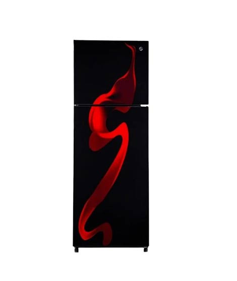 iShopping - PEL Ultra InverterOn Glass Door Refrigerator Red Blaze 12 Cu Ft (PRUINVO 21860)