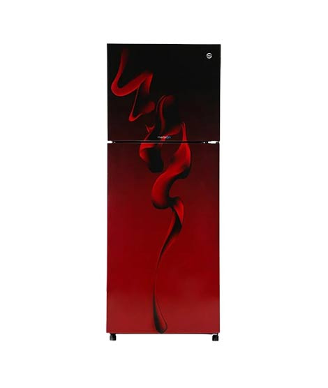 iShopping - PEL InverterOn Flat Glass Door Freezer-On-Top Refrigerator 8 Cu Ft Maroon Blaze (PRINVO-21870)