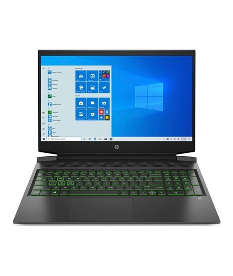 iShopping - HP Pavilion 16.1" Core i7 10th Gen 12GB 256GB SSD + 1TB HDD Nvidia GTX 1660Ti Laptop Black - Refurbished