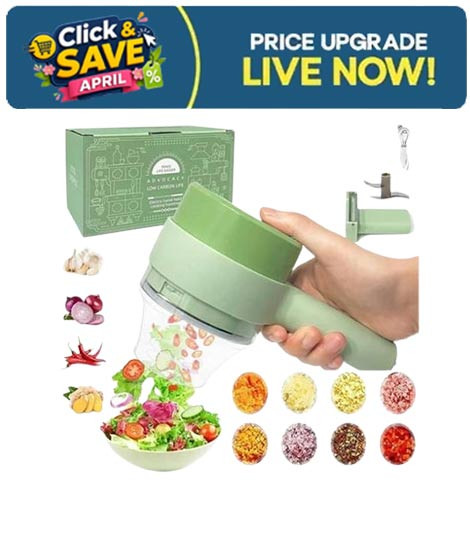 iShopping - Muzamil Store Mini Electric Vegetable Cutter Set