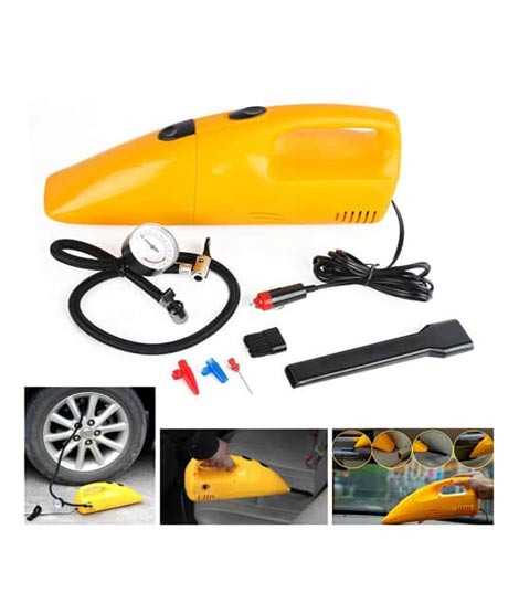 iShopping - Muzamil Store 2-in-1 Portable Car Vacuum Cleaner And Air Compressor