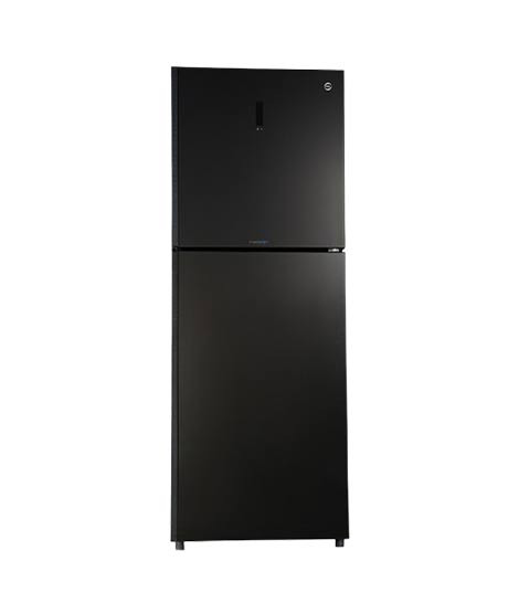 iShopping - PEL DIgitron InverterOn Flat Glass Door Freezer-On-Top Refrigerator 12 Cu Ft Silver Strip Grey (PRINVO GD DT-6460)