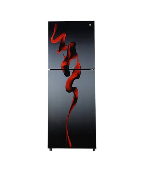 iShopping - PEL InverterOn Flat Glass Door Freezer-On-Top Refrigerator 8 Cu Ft Hazel Red Blaze (PRINVO-6370)