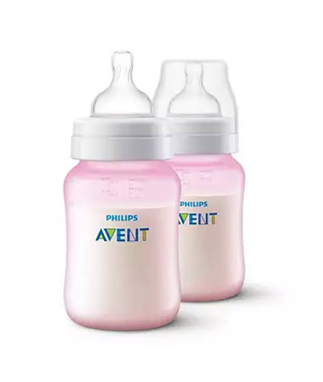iShopping - Philips Avent Anti Colic Baby Feeding Bottle Pack Of 2 (SCF814/27)
