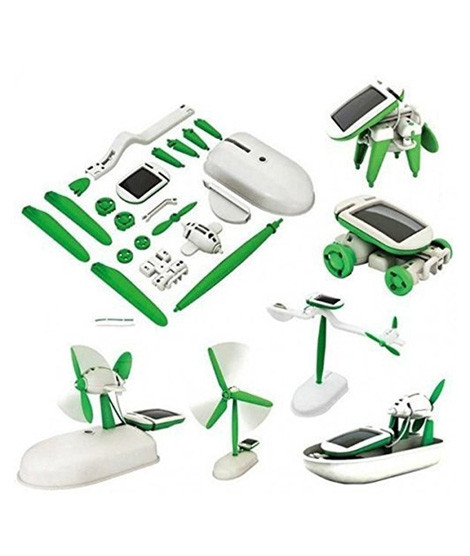iShopping - Planet X Diy Solar Robot Kit White & Green (PX-9171)