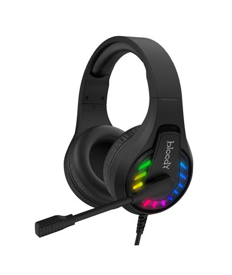 iShopping - A4tech G230 Virtual 7.1 Surround Sound USB Gaming Headset Black