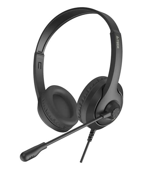 iShopping - A4tech Stereo Headphone Stone Black (FH100i)