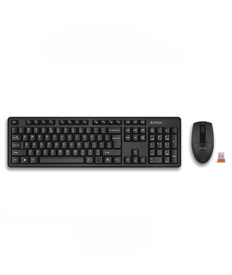iShopping - A4Tech Wireless Keyboard & Mouse Combo Black (3330NS)