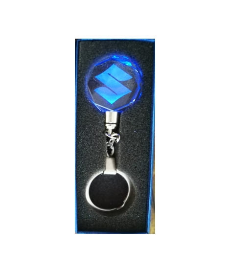 iShopping - EZ-Shopping Led Light Suzuki Logo Crystal Keychain