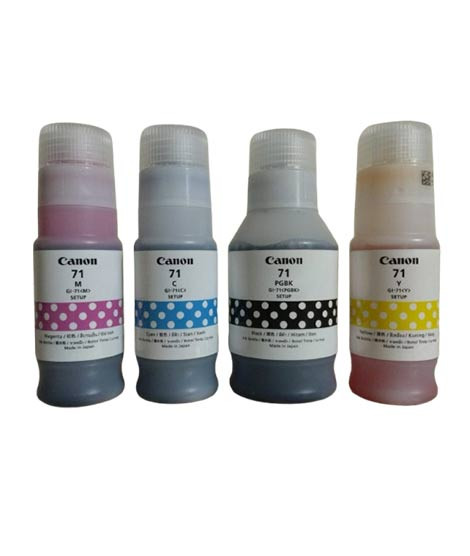 iShopping - Canon Pixma Ink Bottle Set (GI-71) - Pak of 4
