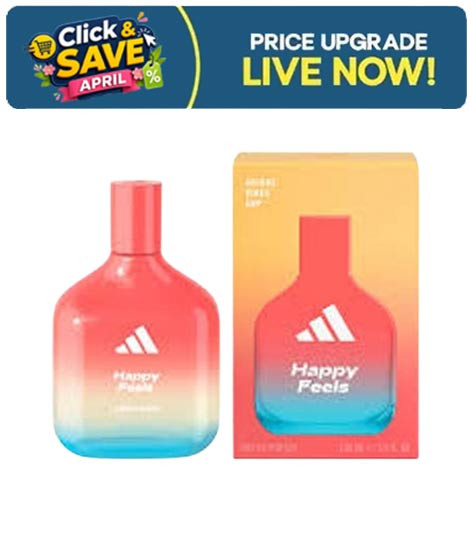 iShopping - Adidas Vibes Edp Happy Feels Perfime For Men - 100ml
