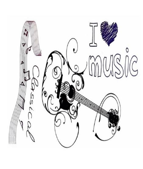 iShopping - Muzamil Store Water Proof Temporary Tattoo Sticker Black